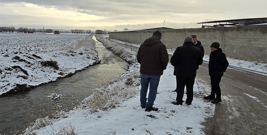 TAŞKIN RİSKLERİNE KARŞI ÖNLEMLER ARTIRILDI