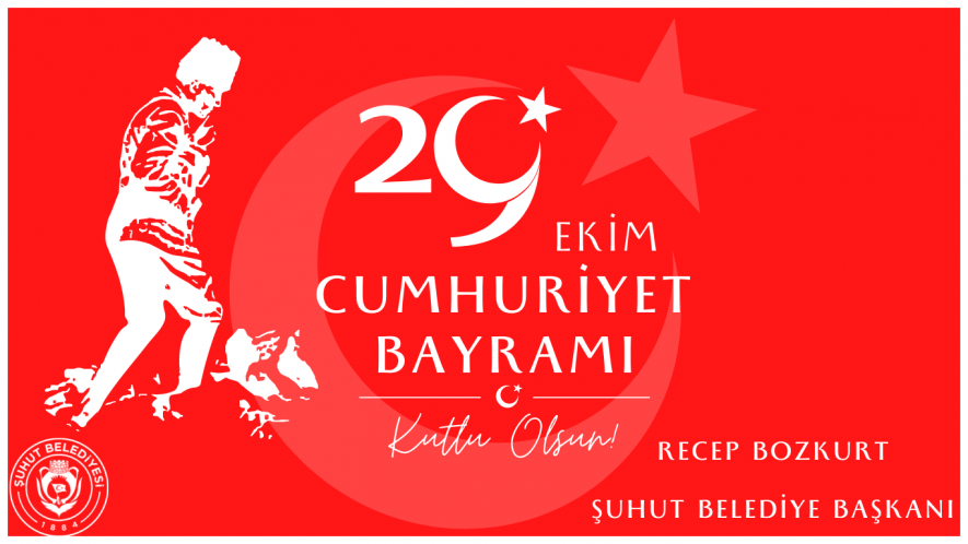 29 EKİM CUMHURİYET BAYRAMI KUTLU OLSUN