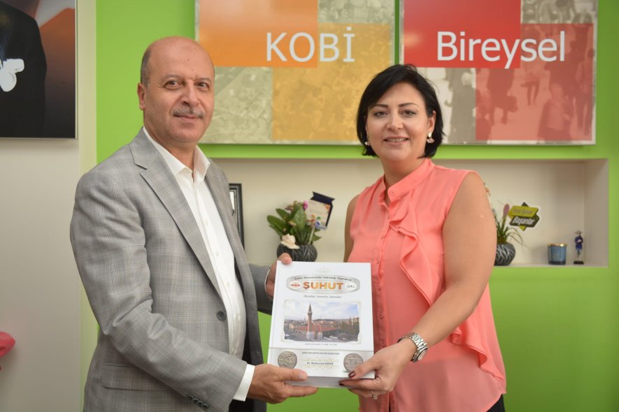 BAŞKAN BOZKURT'TAN BANKALARA ZİYARET