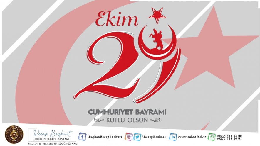 Cumhuriyetimizin 98. Yıldönümü Kutlu Olsun