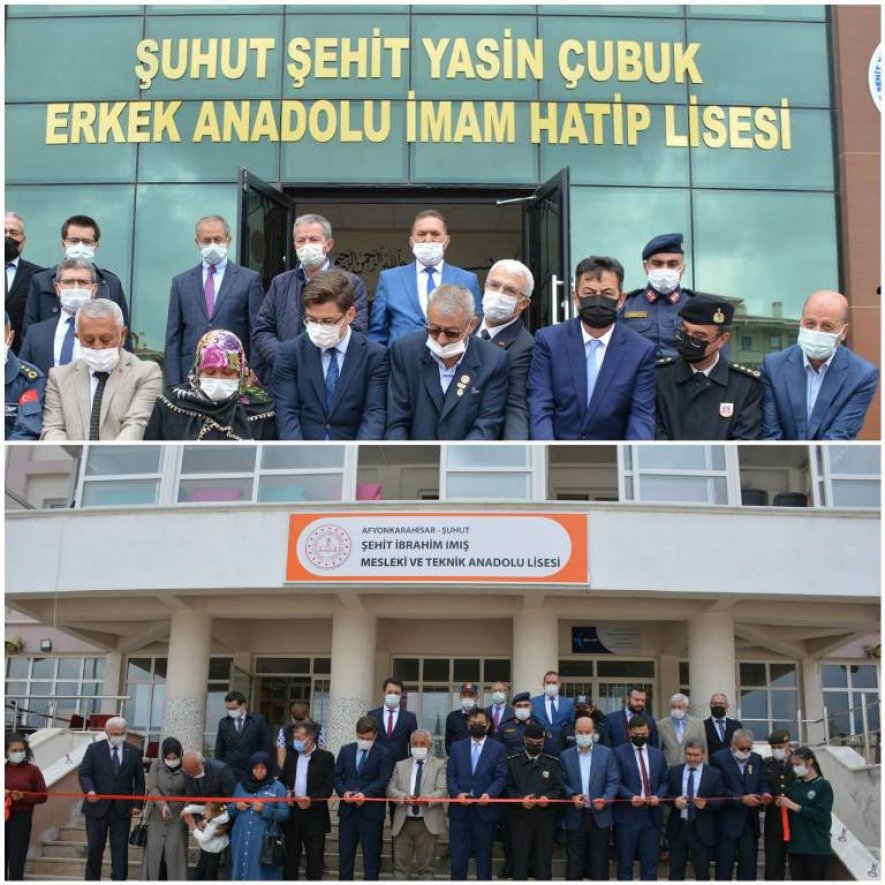 Aziz Şehitlerimizin İsimleri Okul İsimlerinde Yaşayacak.