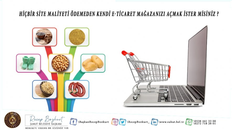 Hiçbir site maliyeti ödemeden kendi e-ticaret mağazanızı açmak ister misiniz?