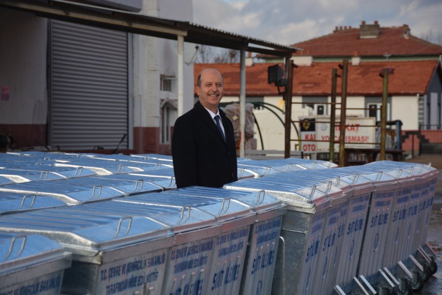 90 Adet Çöp Konteyneri İlçemize Hayırlı Uğurlu Olsun!
