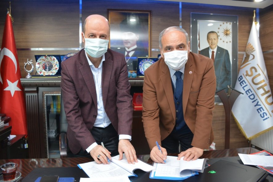 Şuhut Belediyesi ile Belediye İş Sendikası Arasında Toplu İş Sözleşmesi İmzalandı.
