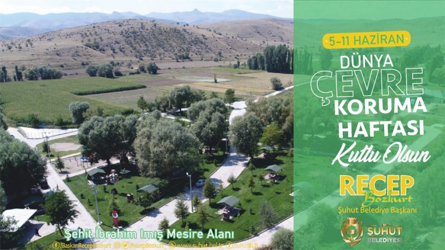 Başkan Bozkurt'tan Dünya Çevre Günü Mesajı