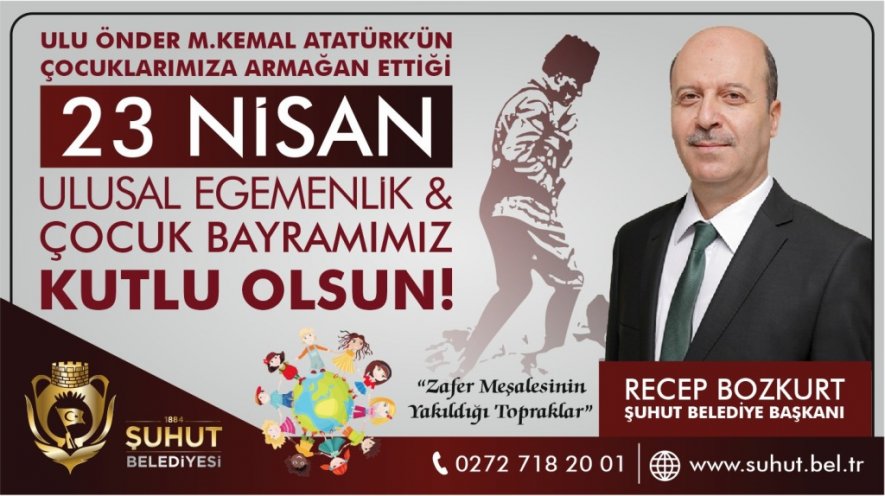 Başkan Bozkurt'tan, 23 Nisan Mesajı