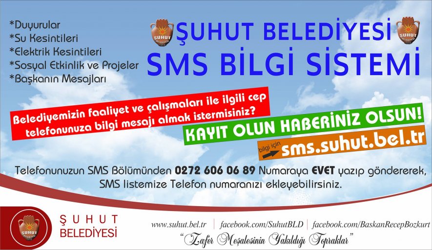 Belediye SMS Bilgi Sistemi