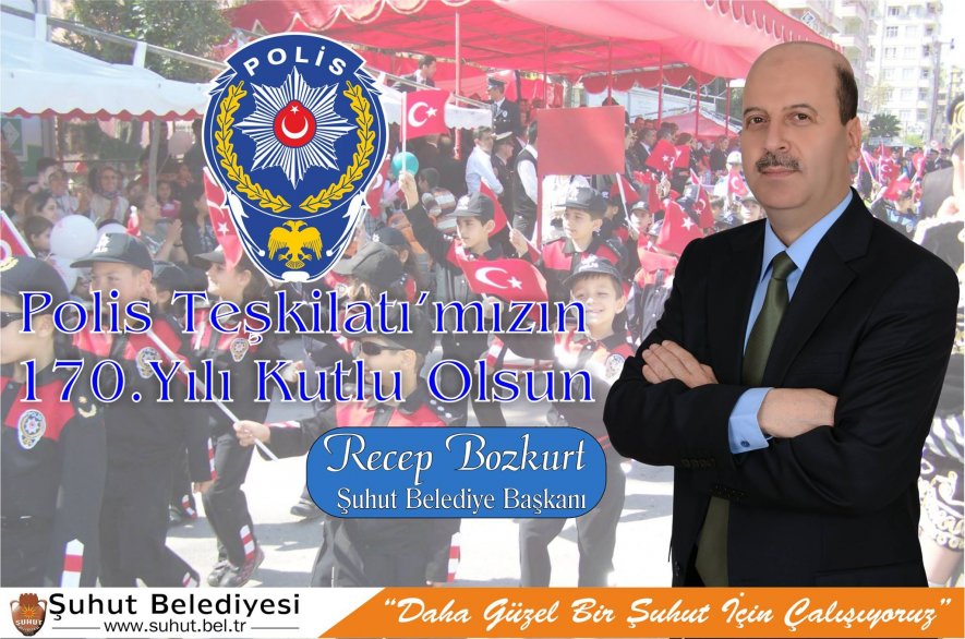 Başkan Bozkurt'tan Polis Haftası Mesajı