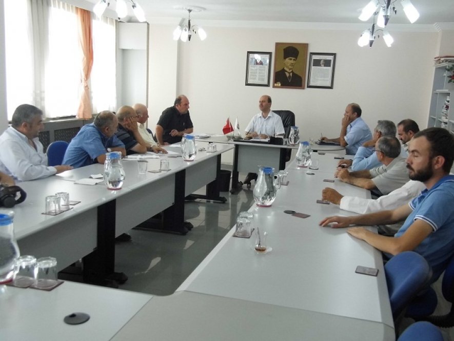 BELEDİYE BAŞKANIMIZ RECEP BOZKURT BAŞKANLIĞINDA AYLIK BELEDİYE OLAĞAN MECLİS  TOPLANTISI YAPILDI.