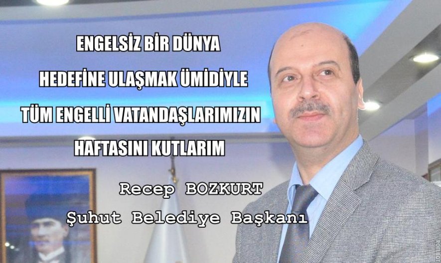 10-16 MAYIS ENGELLİLER HAFTASI