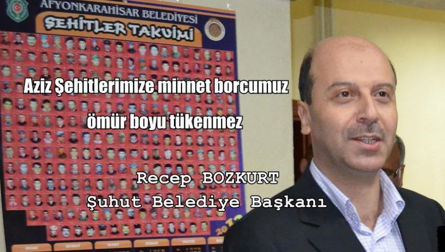 BAŞKAN BOZKURT’TAN ŞEHİTLER HAFTASI MESAJI