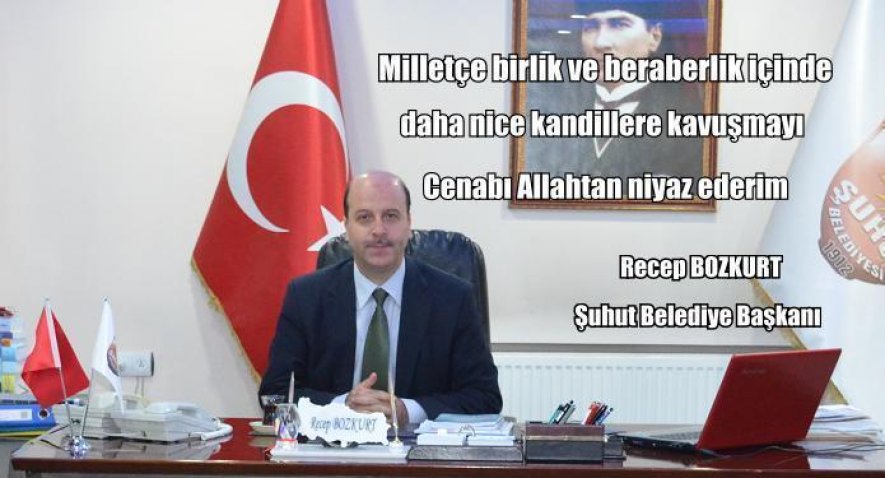 REGAİP KANDİLİNİZ KUTLU OLSUN