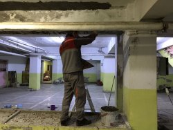 ESKİ YOĞURT PAZARIMIZIN TADİLATI HIZLA DEVAM EDİYOR 