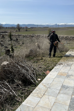 SEYDİ SULTAN TÜRBESİ’NDE BAKIM ÇALIŞMASI YAPILDI