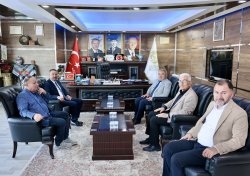 SANDIKLI BELEDİYE BAŞKANI ÖZTAŞ’TAN BAŞKAN ÖZAŞKIN’A ZİYARET