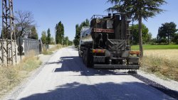 ŞUHUT’TA 10 MİLYON TL’LİK SATHİ KAPLAMA ÇALIŞMASI BAŞLADI