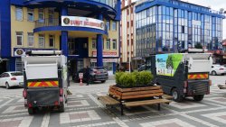 ŞUHUT’A 2 ADET YOL SÜPÜRME ARACI HİBE EDİLDİ