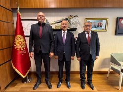 BAŞKAN ÖZAŞKIN’DAN TBMM’DE YATIRIM TEMASLARI