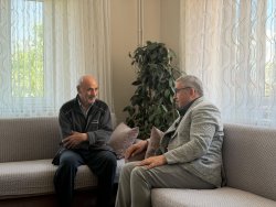 BAŞKAN ÖZAŞKIN’DAN GÖNÜLLERE DOKUNAN ZİYARETLER