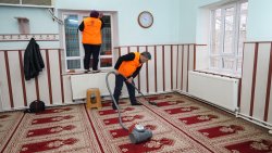 ŞUHUT’TA CAMİLER RAMAZAN AYI’NA HAZIR