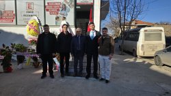 BAŞKAN ÖZAŞKIN EMRE ECZANESİ’NİN AÇILIŞINA KATILDI