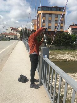 İlçemizde Aydınlatma Lambalarının Bakımları Gerçeleştiriliyor.