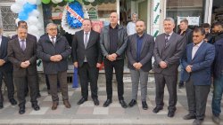 BAŞKAN ÖZAŞKIN RAVZA MEDİNE PAZARI’NIN AÇILIŞINA KATILDI