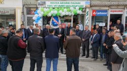 BAŞKAN ÖZAŞKIN RAVZA MEDİNE PAZARI’NIN AÇILIŞINA KATILDI