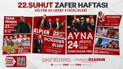 ŞUHUT’TA ZAFER HAFTASI İÇİN GERİ SAYIM BAŞLADI