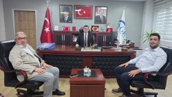 BAŞKAN ÖZAŞKIN’DAN SGK İL MÜDÜRÜ ÇELİKBAŞ’A ZİYARET