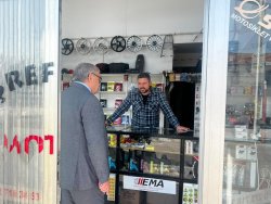  BAŞKAN ÖZAŞKIN:  HER ZAMAN ESNAFIMIZIN YANINDAYIZ