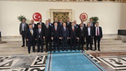 BAŞKAN ÖZAŞKIN’DAN MİLLETVEKİLİ  MEHMET TAYTAK’A HAYIRLI OLSUN ZİYARETİ