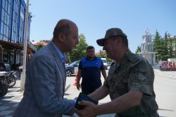 İkmal ve Garnizon Komutanı Tuğgeneral Osman Alp Komutanımıza Nazik Ziyaretleri İçin Teşekkür Ederiz.