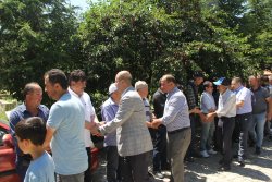 Kıbrıs Gazisi hemşehrimiz Ömer Söğüt'ü kıldığımız cenaze namazıyla Hakk’a uğurladık.