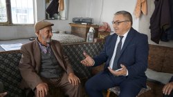 ŞUHUT’TA AHİLİK HAFTASI’NDA USTA ESNAFLARA ANLAMLI ZİYARET