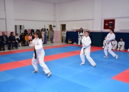 Spor Eğitim Merkezinde Öğrenim Gören Karete Öğrencilerimizin Siyah Kuşak Sınavına Katıldık