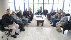 ŞUHUT BELEDİYESİ’NDE BAYRAMLAŞMA TÖRENİNE YOĞUN İLGİ