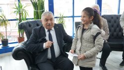 ŞUHUT BELEDİYESİ’NDE BAYRAMLAŞMA TÖRENİNE YOĞUN İLGİ