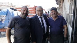 BAŞKAN ÖZAŞKIN, AHİLİK HAFTASI’NDA SANAYİ ESNAFINI ZİYARET ETTİ