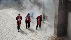 ŞUHUT BELEDİYESİ EKİPLERİMİZ HASTANE TATBİKATINA DESTEK VERDİ