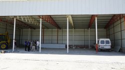 BAŞKAN ÖZAŞKIN SAHADA İNCELEMELERDE BULUNDU