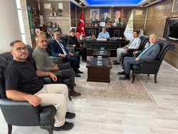 SANAYİ VE TEKNOLOJİ YÖNETİCİLERİNDEN BAŞKAN ÖZAŞKIN’A ZİYARET