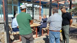ATATÜRK PARKI’NDA YENİLEME ÇALIŞMALARI DEVAM EDİYOR