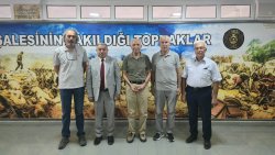 EMEKLİ VALİ MUZAFFER DİLEK’TEN BAŞKAN ÖZAŞKIN’A ZİYARET