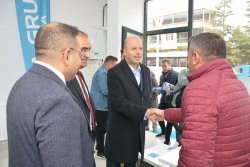 Başkan Bozkurt  Afyonkarahisar  Ak Parti Milletvekili Adayı Dr.Hasan Arslan ile birlikte esnaf ve köyleri ziyaret etti.