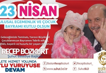 BAŞKANIMIZ RECEP BOZKURT'UN 23 NİSAN KUTLAMA MESAJI