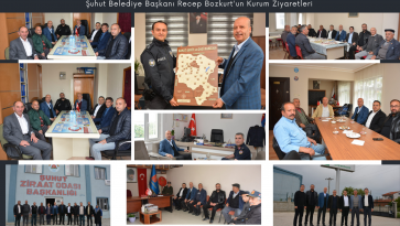 Başkan Bozkurt Kurumlara Ziyaret Gerçekleştirdi