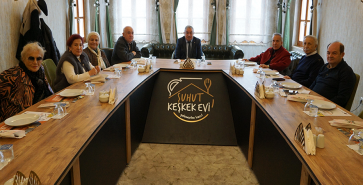 CEMİL ÇİÇEK İLE YAVUZ DONAT ŞUHUT'U ZİYARET ETTİ