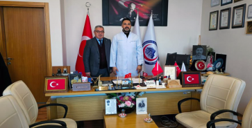 BAŞKAN ÖZAŞKIN BAŞHEKİM BALCI’YI ZİYARET ETTİ