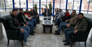 ALİ ALTAN’DAN BAŞKAN ÖZAŞKIN’A ESNAF ZİYARETİ